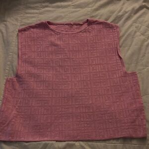 Givenchy Pink Sleeveless Top made in Italy size M